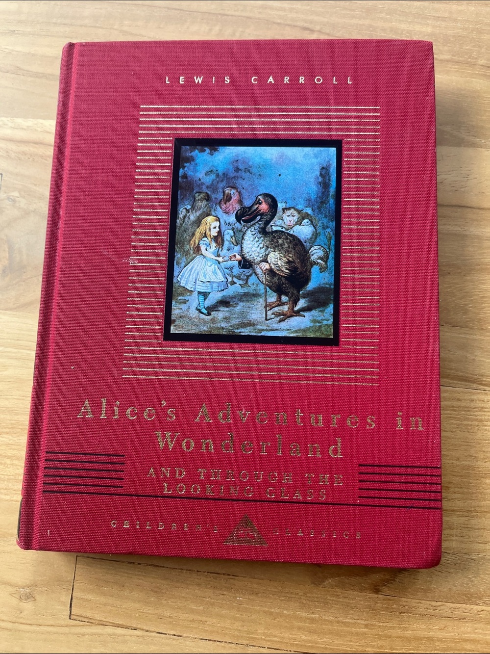 Alice's Adventures in Wonderland Hardcover collectable book